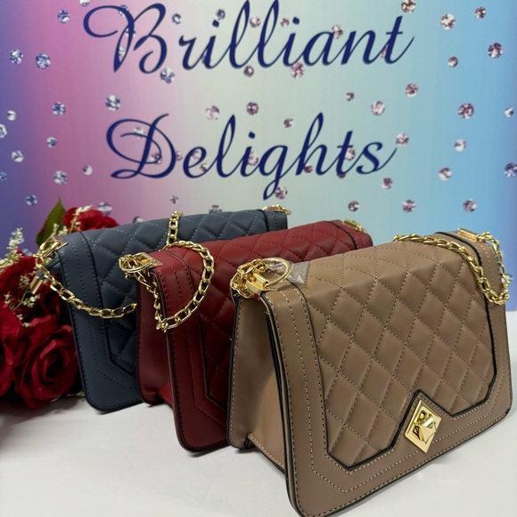 SUPER SALE QUILTED FLAP BAG SLATE BLUE - Picture 10 of 10